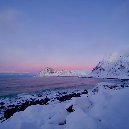 Sunset View Lofoten Horská chata Bostad